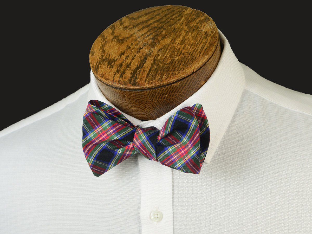 Boy's Bow Tie 20899 Black/Red Plaid Boys Bow Tie High Cotton