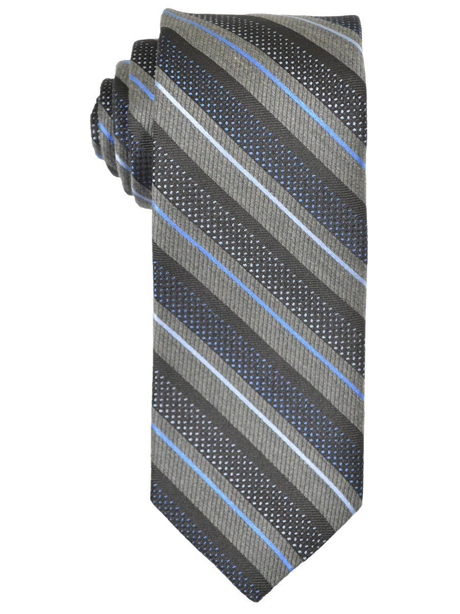 Boy's Tie 21241 Charcoal/Navy Boys Tie Heritage House