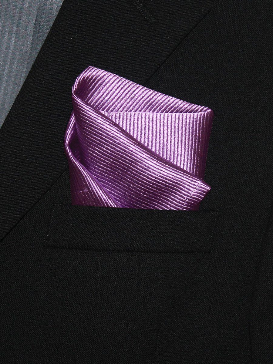 Boy's Pocket Square 21328 Purple Tonal Boys Pocket Square Heritage House