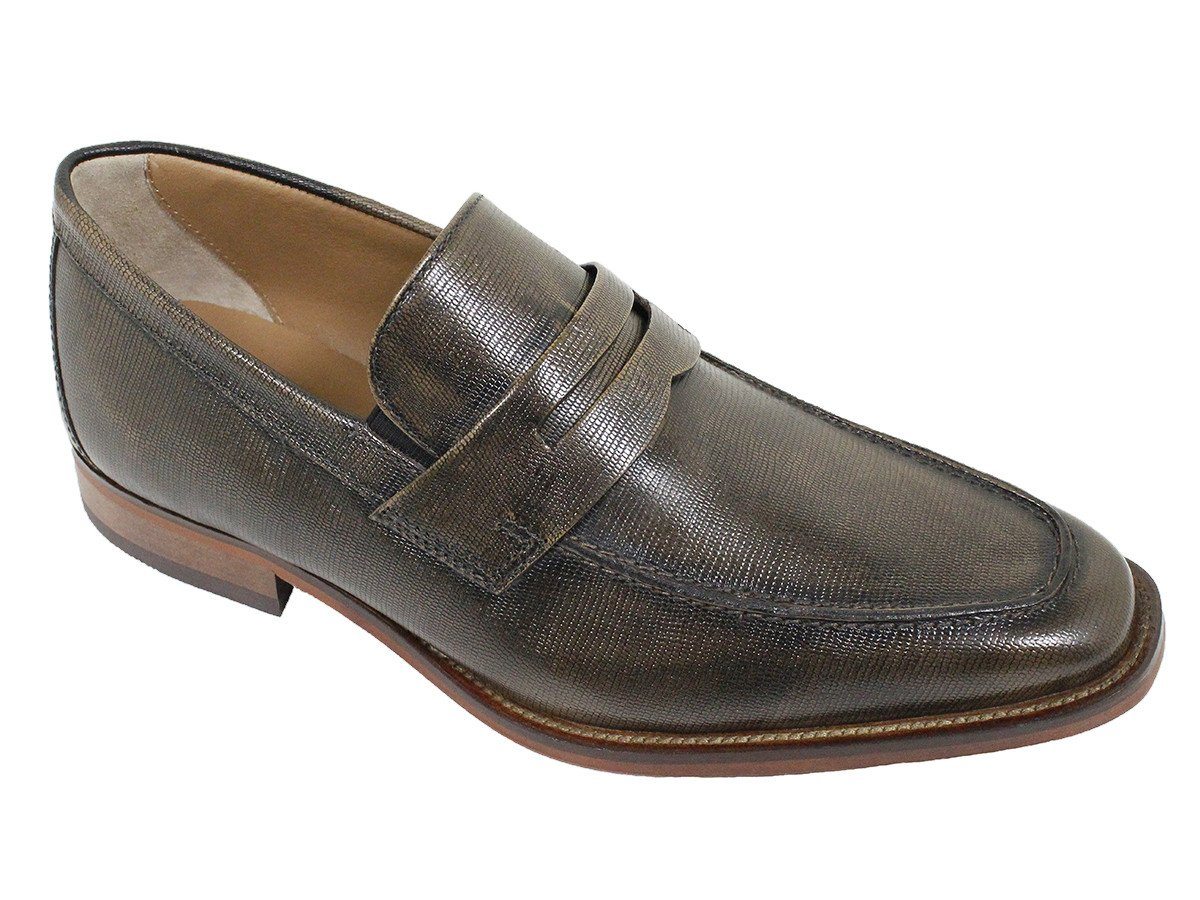 Men's Florsheim Sabato Penny, Size: 7 D, Bronze Printed Leather Men's Florsheim Sabato Penny, Size: 7 D, Bronze Printed Leather