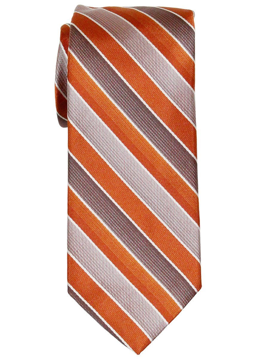 Boy's Tie 21801 Orange/Taupe Boys Tie Heritage House 