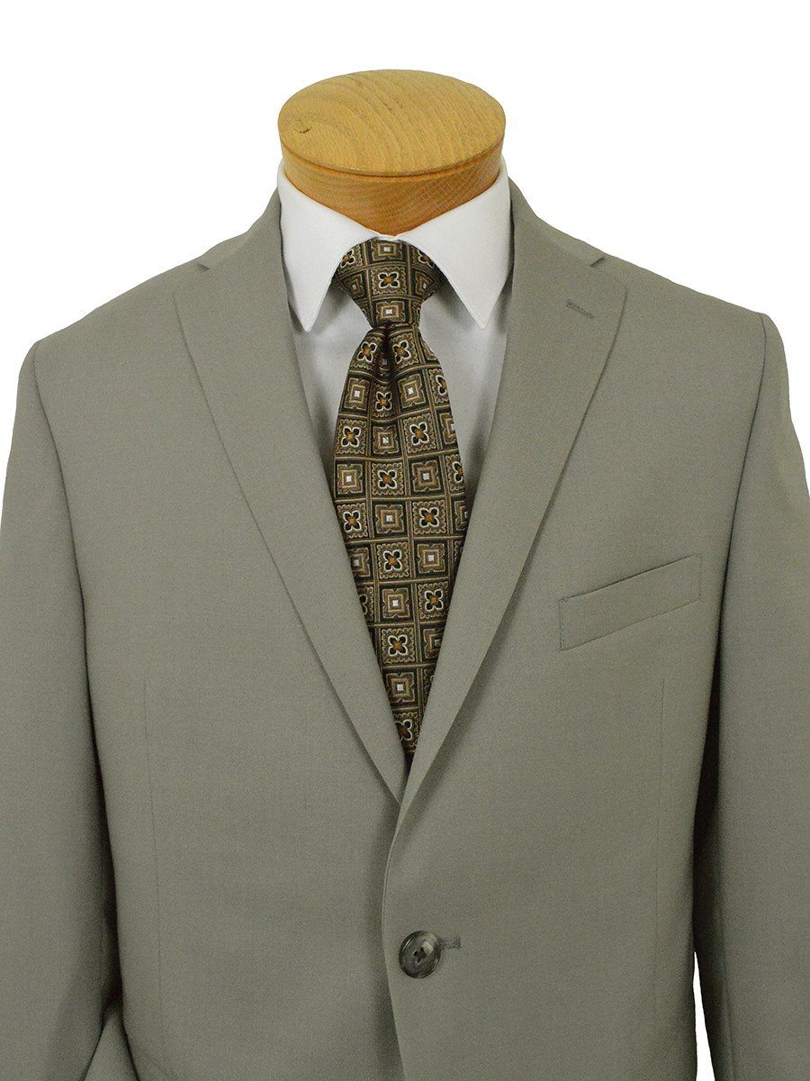 Michael Kors 22039 100% Wool Boy's Suit - Solid - Khaki Boys Suit Michael Kors 