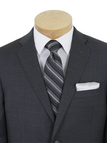 Image of Boy's Suit 22044 Charcoal Birdseye Boys Suit Hickey Freeman 