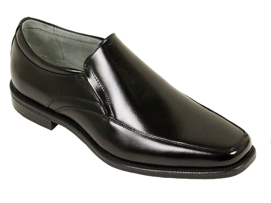 Florsheim 22585 100% Leather Boy's Shoe - Moc Toe - Black Boys Shoes Florsheim 