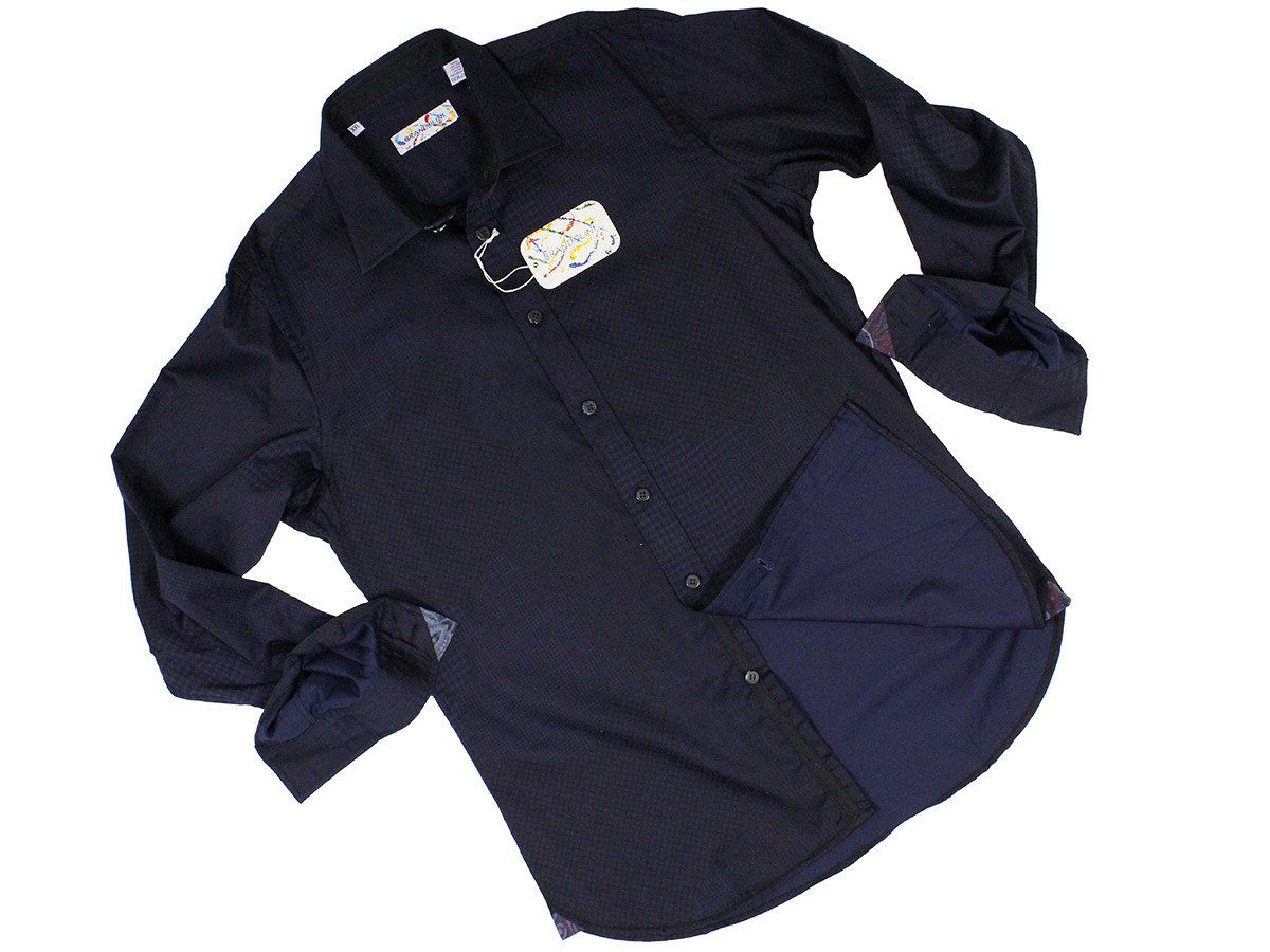 Boy's Sport Shirt 22599 Black Boys Sport Shirt Brandolini