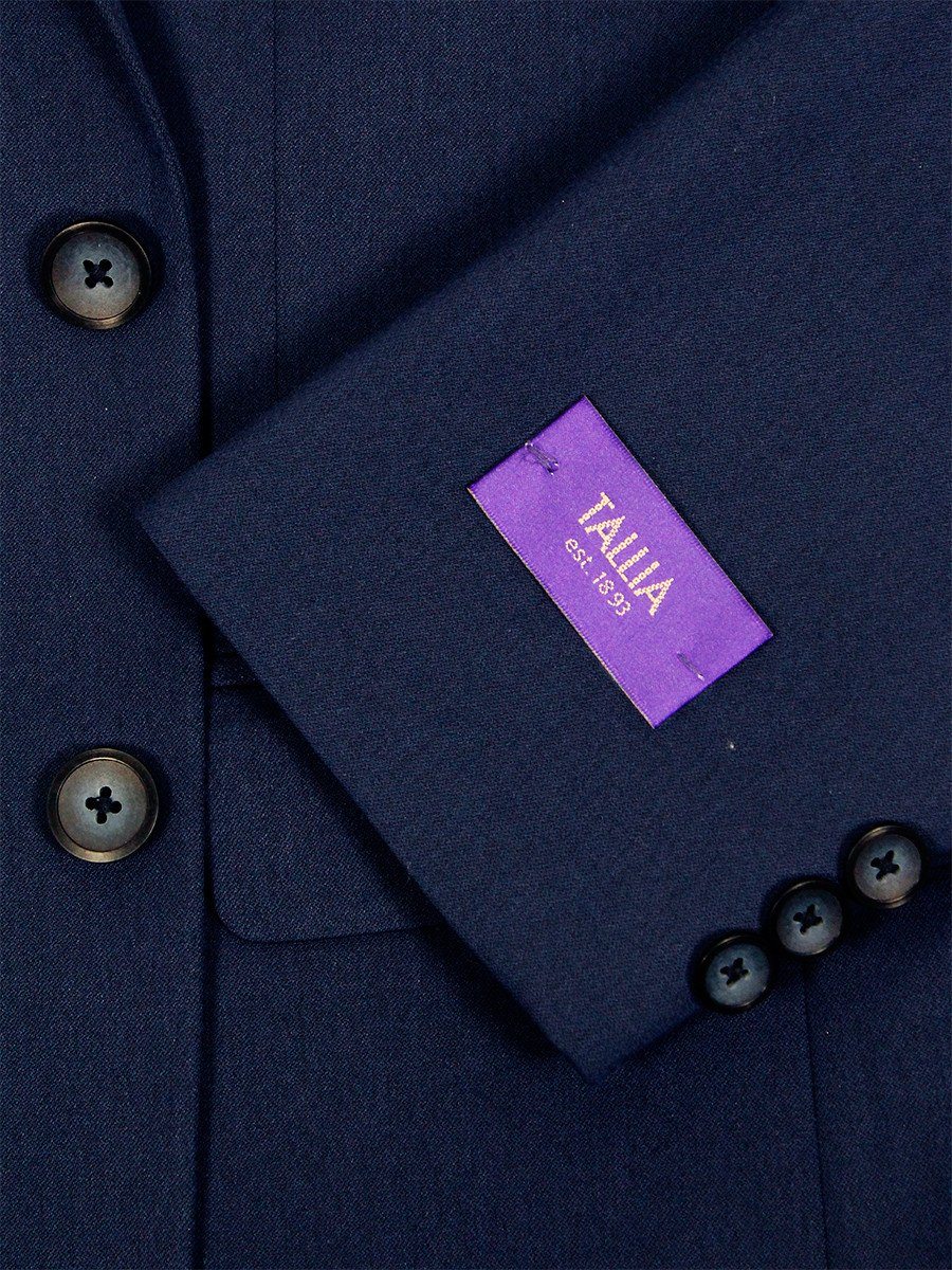 Tallia 22803 76% Polyester/21% Rayon/3% Lycra Boy's Suit - Solid - Blue Boys Suit Tallia 