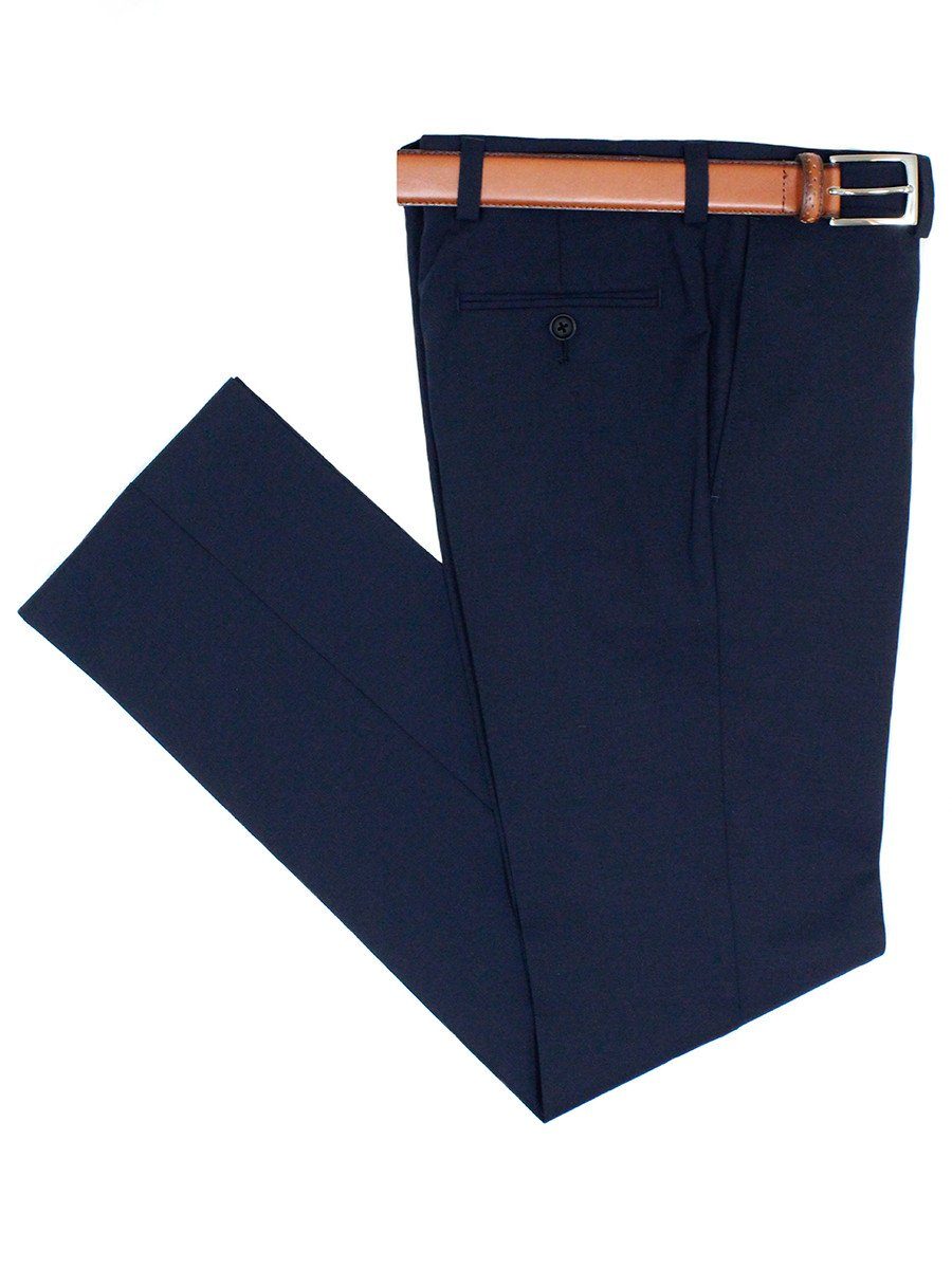 Tallia 23340 52% Wool/ 46% Polyester/ 2% Elastane Boy's Skinny Fit Suit - Solid - Navy Boys Suit Tallia