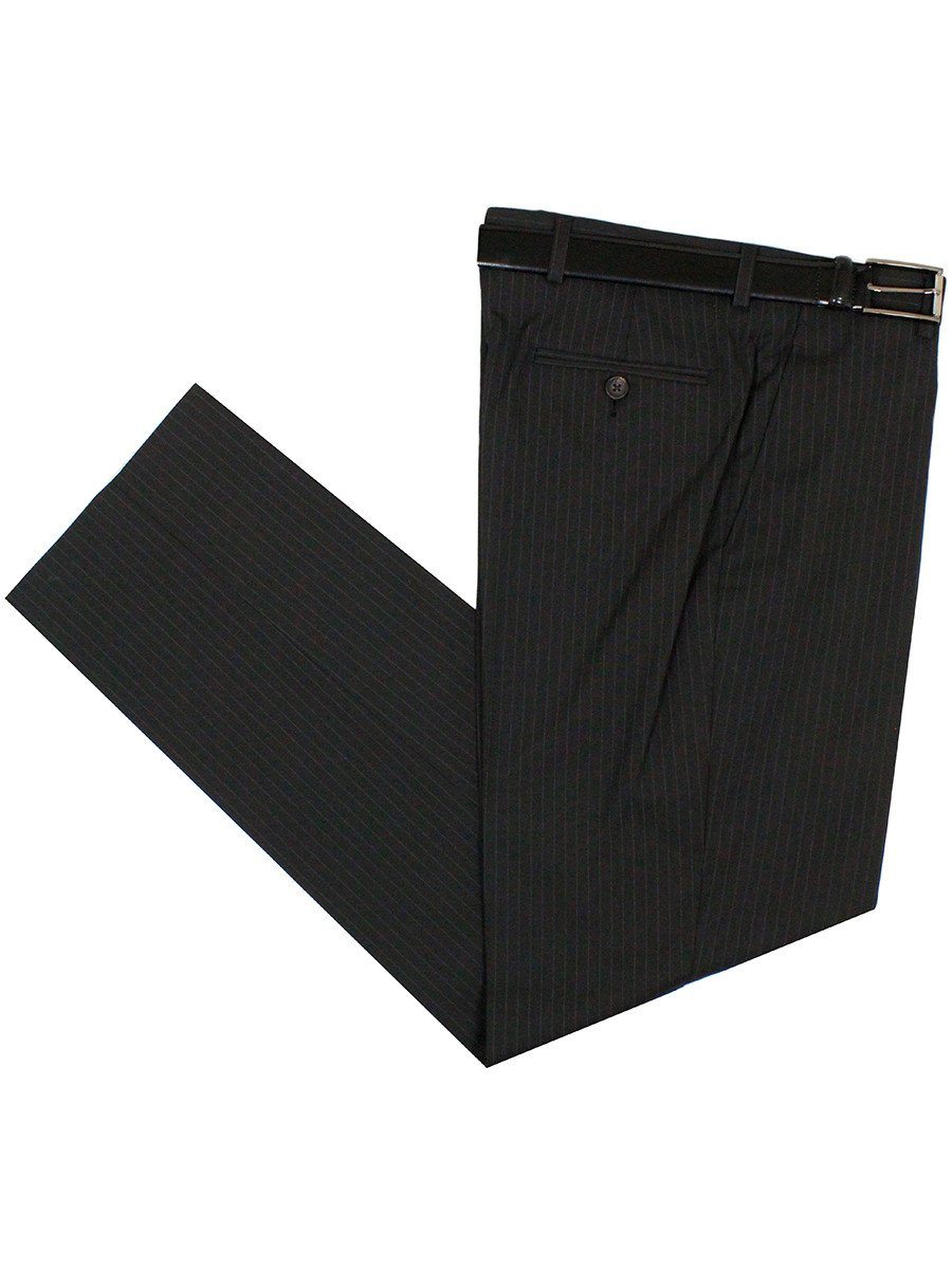 Lauren Ralph Lauren 23468P 65% Polyester/ 35% Rayon Boy's Suit Separate Pant - Stripe - Black Boys Suit Separate Pant Lauren