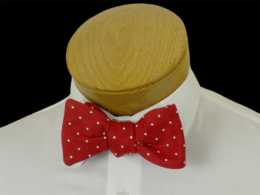 Boy's Bow Tie 23579 Red/White Dot Boys Bow Tie High Cotton 