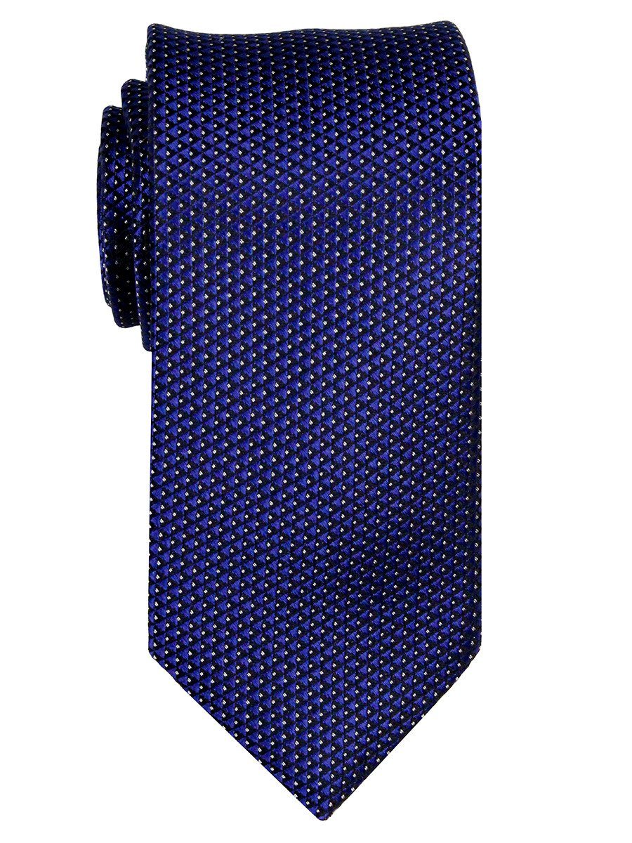 Boy's Tie 23721 Royal Blue/Black Boys Tie Heritage House