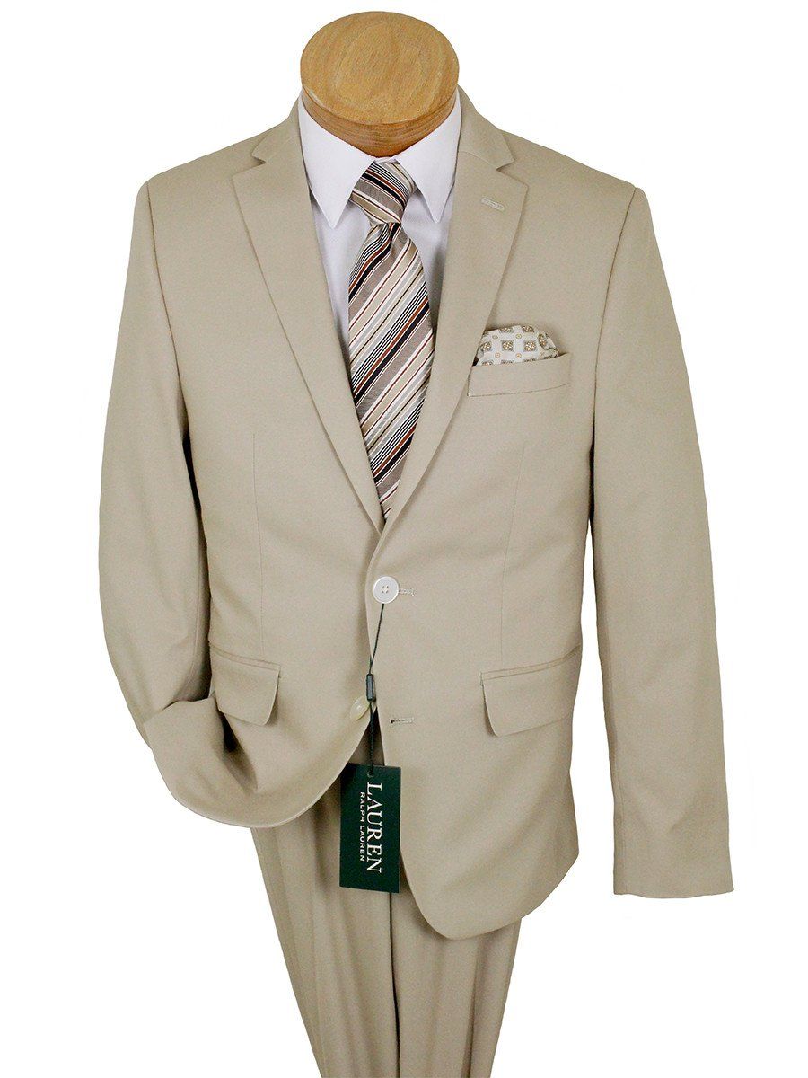 Lauren Ralph Lauren Boy's Suit Separate Jacket 24031 Tan Boys Suit Separate Jacket Heritage House - The Boys' Suits Source® 