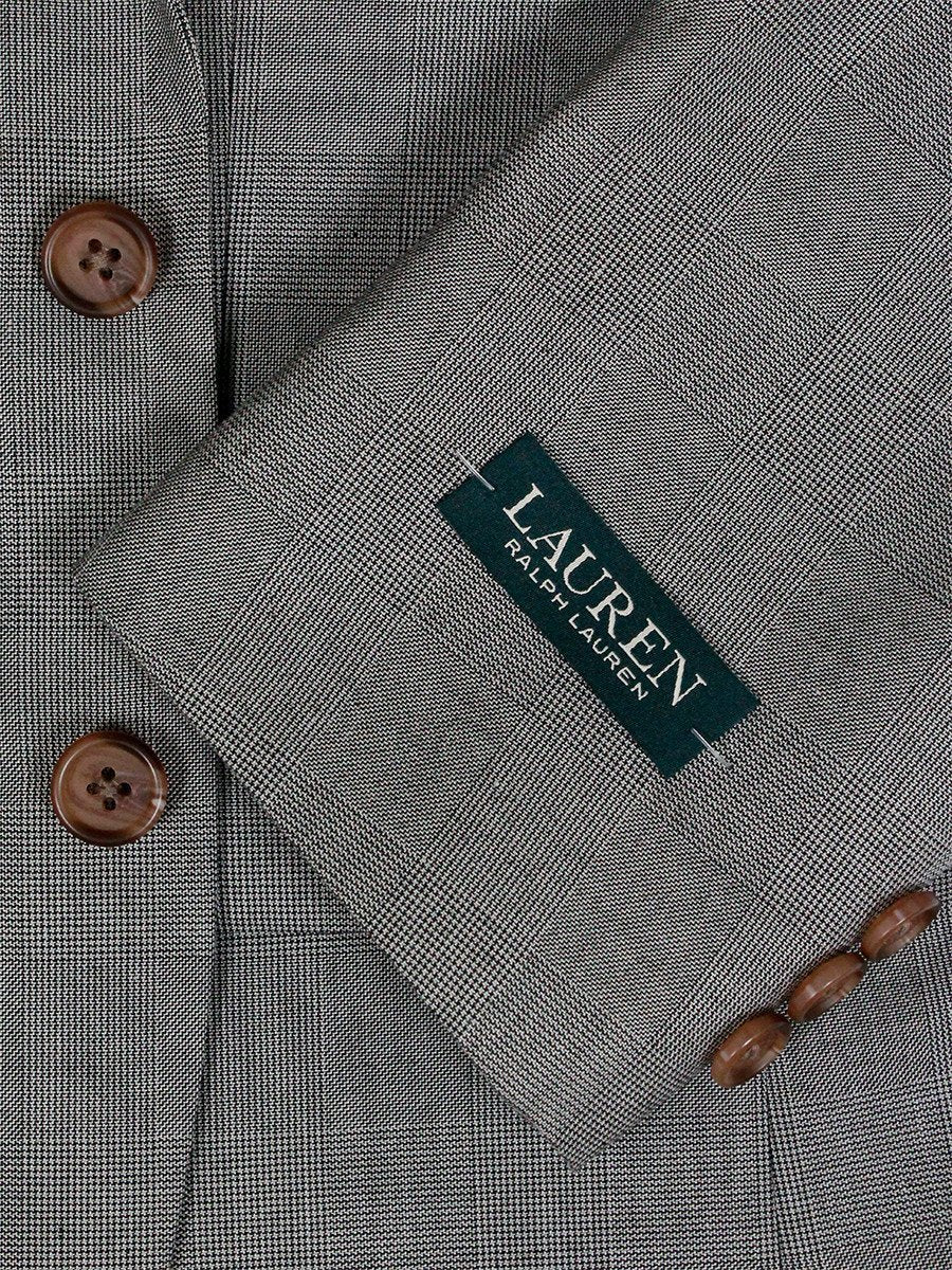 Lauren Ralph Lauren 24063 65% Polyester/35% Rayon Boy's Suit Separate Jacket - Plaid - Light Gray Boys Suit Separate Jacket Heritage House - The Boys' Suits Source®