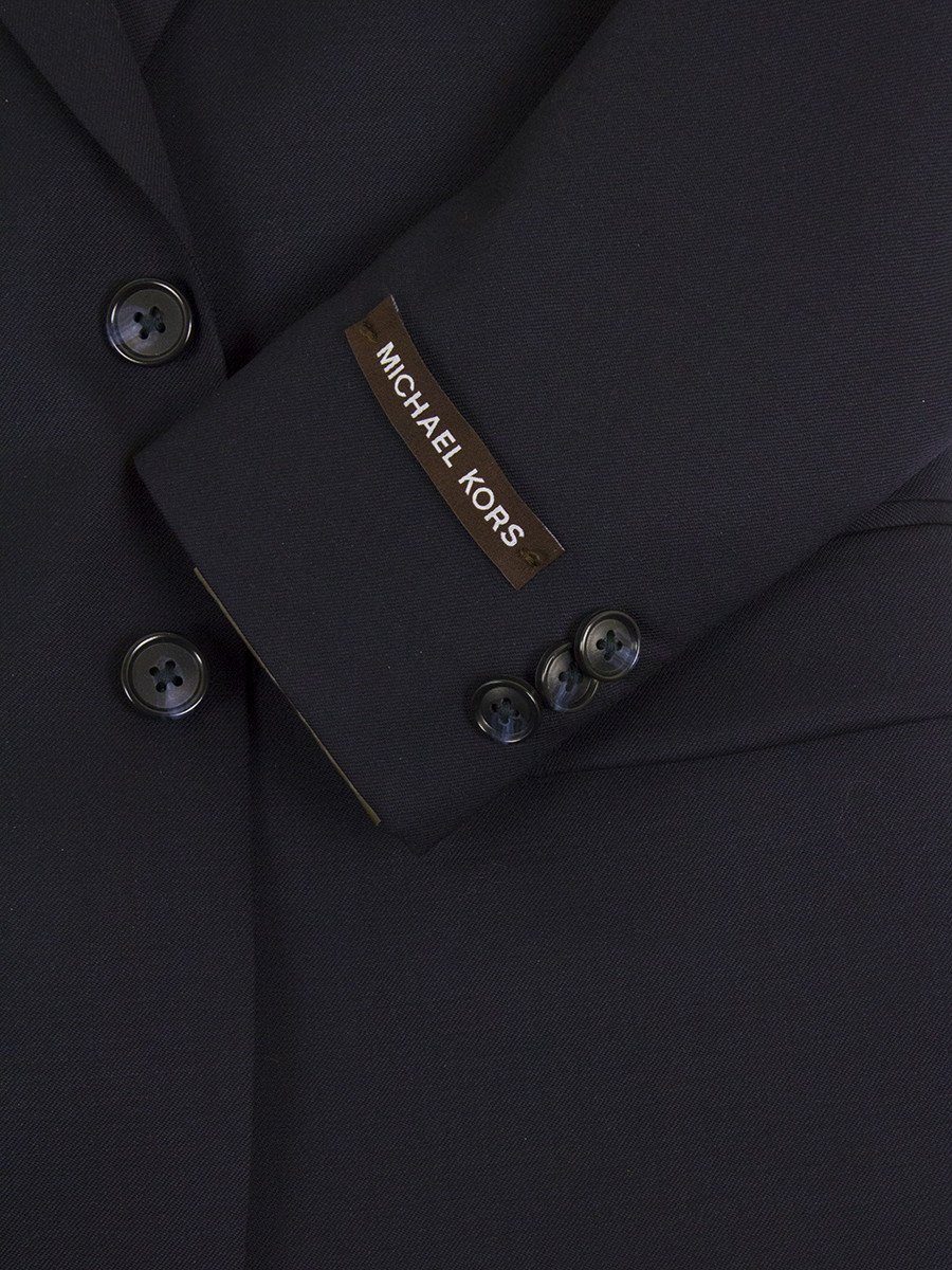 Michael Kors 24467 100% Wool Suit - Solid - Navy Boys Suit Michael Kors