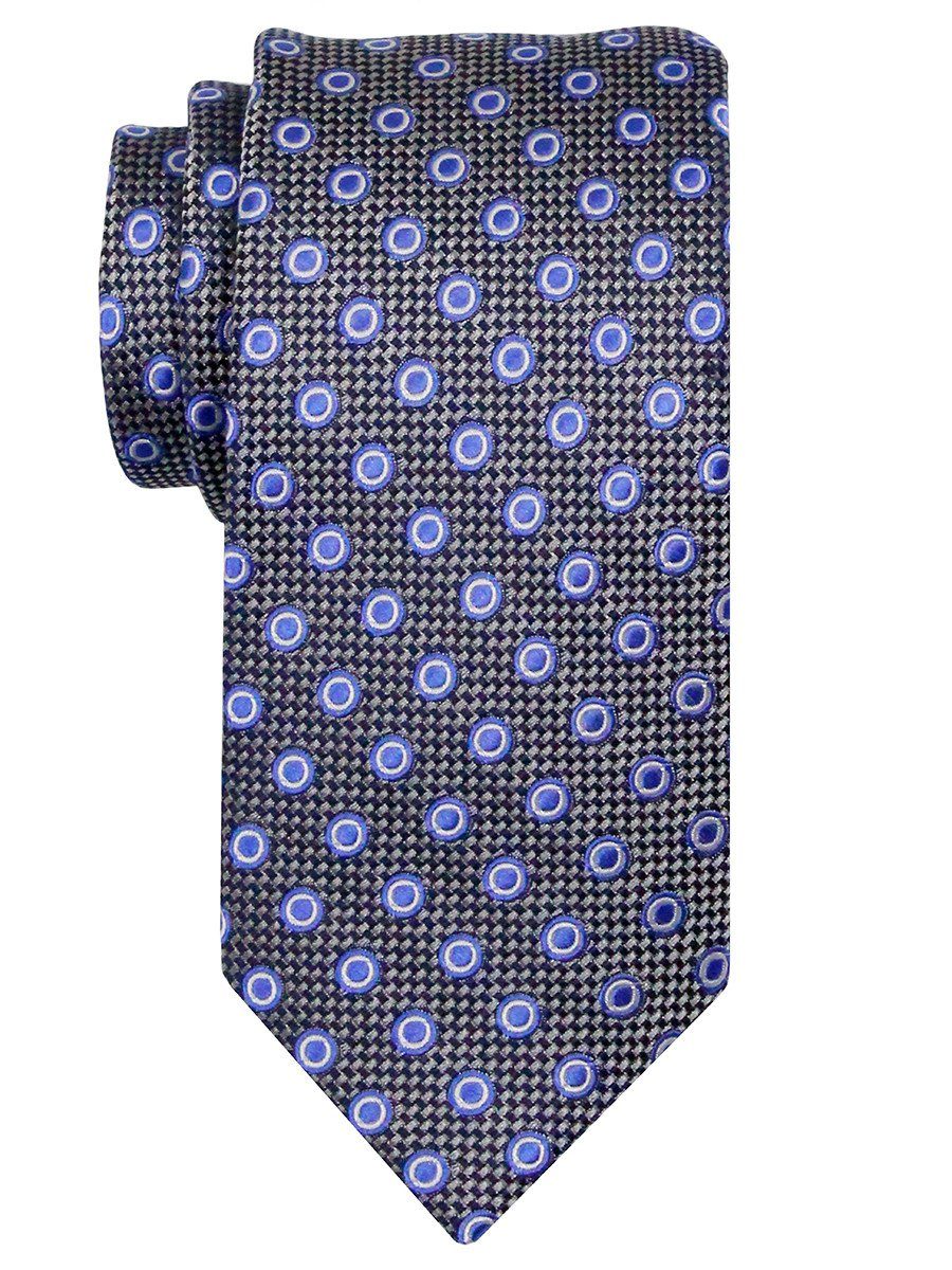 Heritage House 24480 100% Silk Boy's Tie - Neat - Gray Boys Tie Heritage House