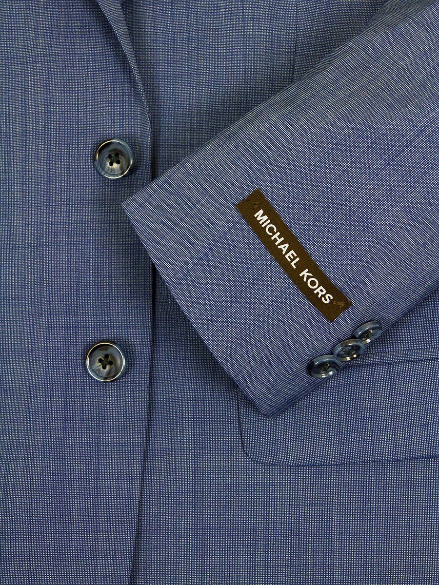 Michael Kors 24873 100% Worsted Wool Boy's Suit - Birdseye Weave - Blue Boys Suit Michael Kors