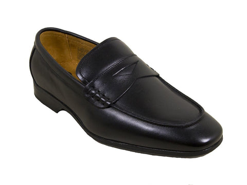 Image of Umi Boys Shoe 25056 Black Penny Loafer Boys Shoes Umi 