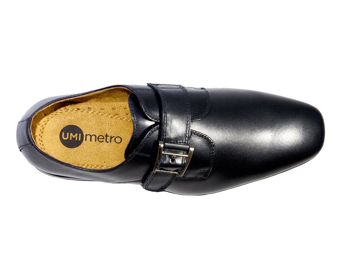 Umi Boys Shoe 25183 Black Monk Strap Boys Shoes Umi