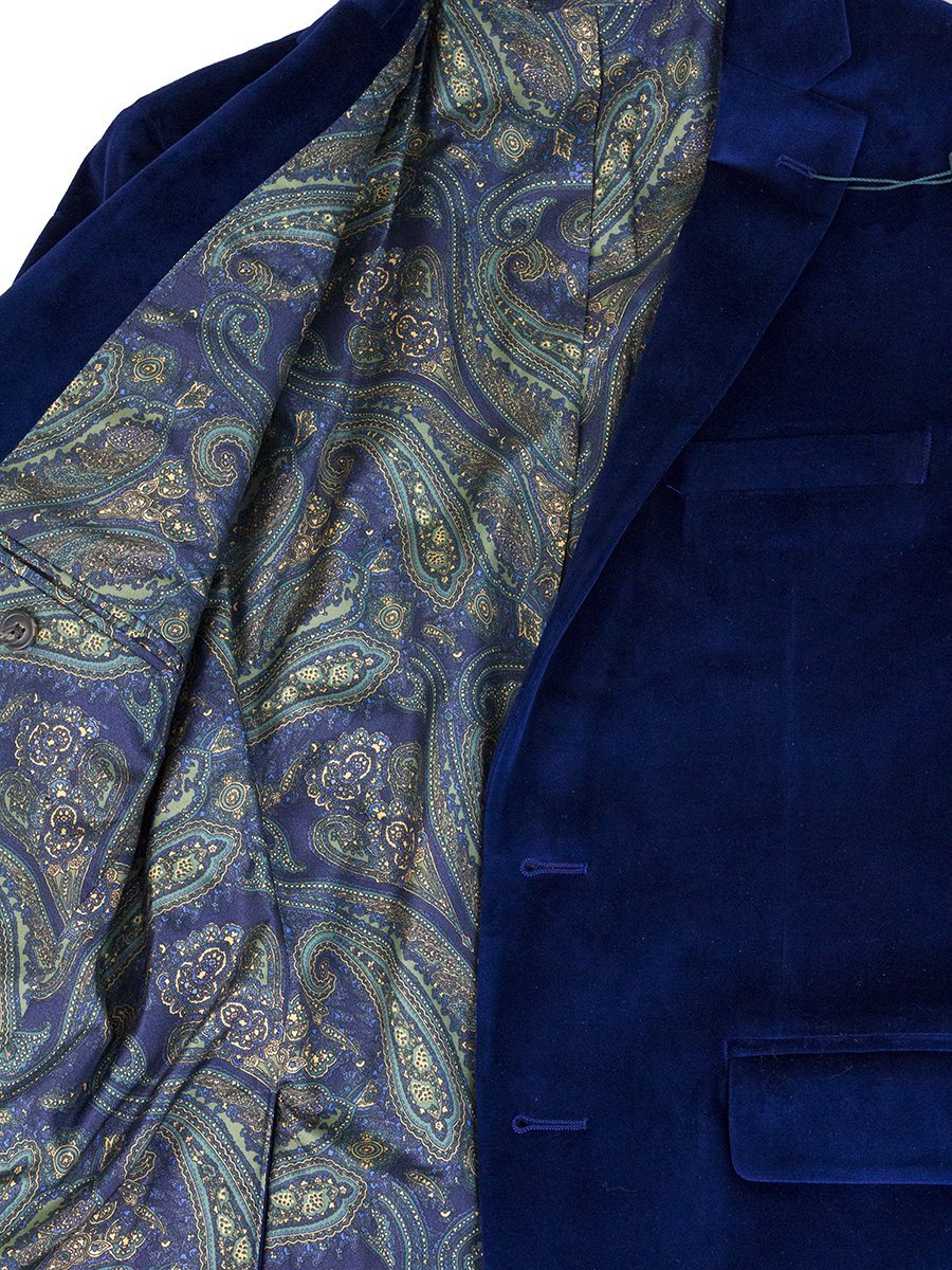 Lauren Ralph Lauren 25281 Boy's Sport Coat-Navy Velvet Boys Sport Coat Lauren