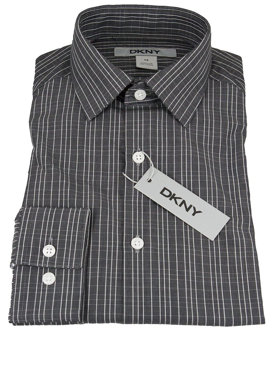 dkny dress shirts DKNY Men's Solid Stretch Dress Shirt - Blue