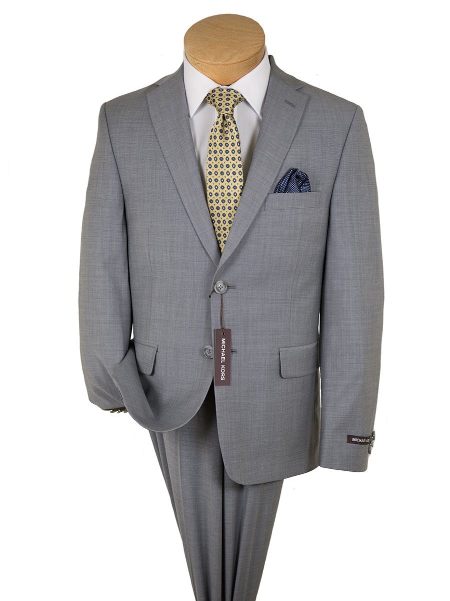 Michael Kors 26534 Boy's Suit - Sharkskin - Light Grey Boys Suit Michael Kors 