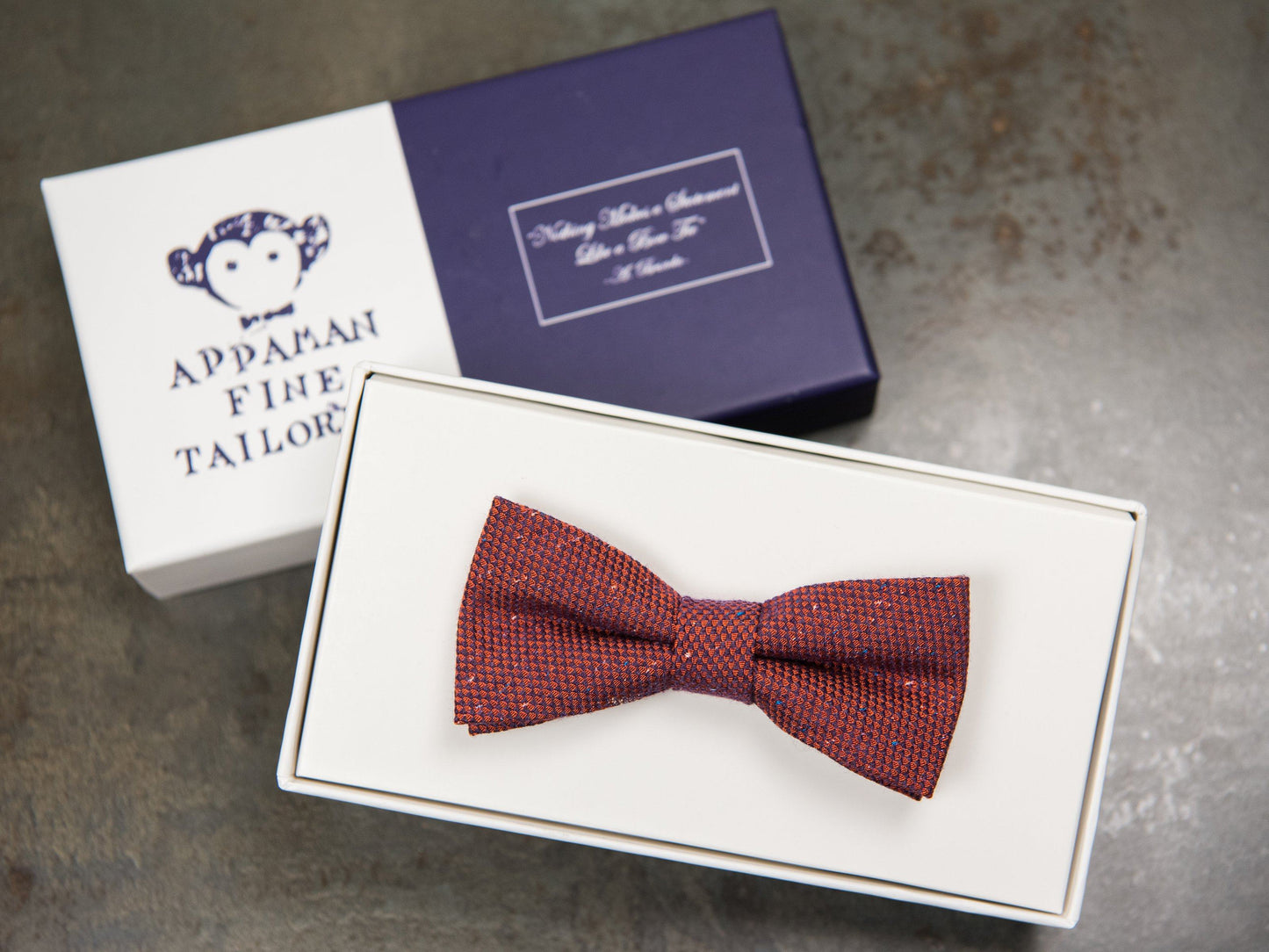 Appaman 27053 Boy's Bow Tie Burgundy Boys Bow Tie Appaman