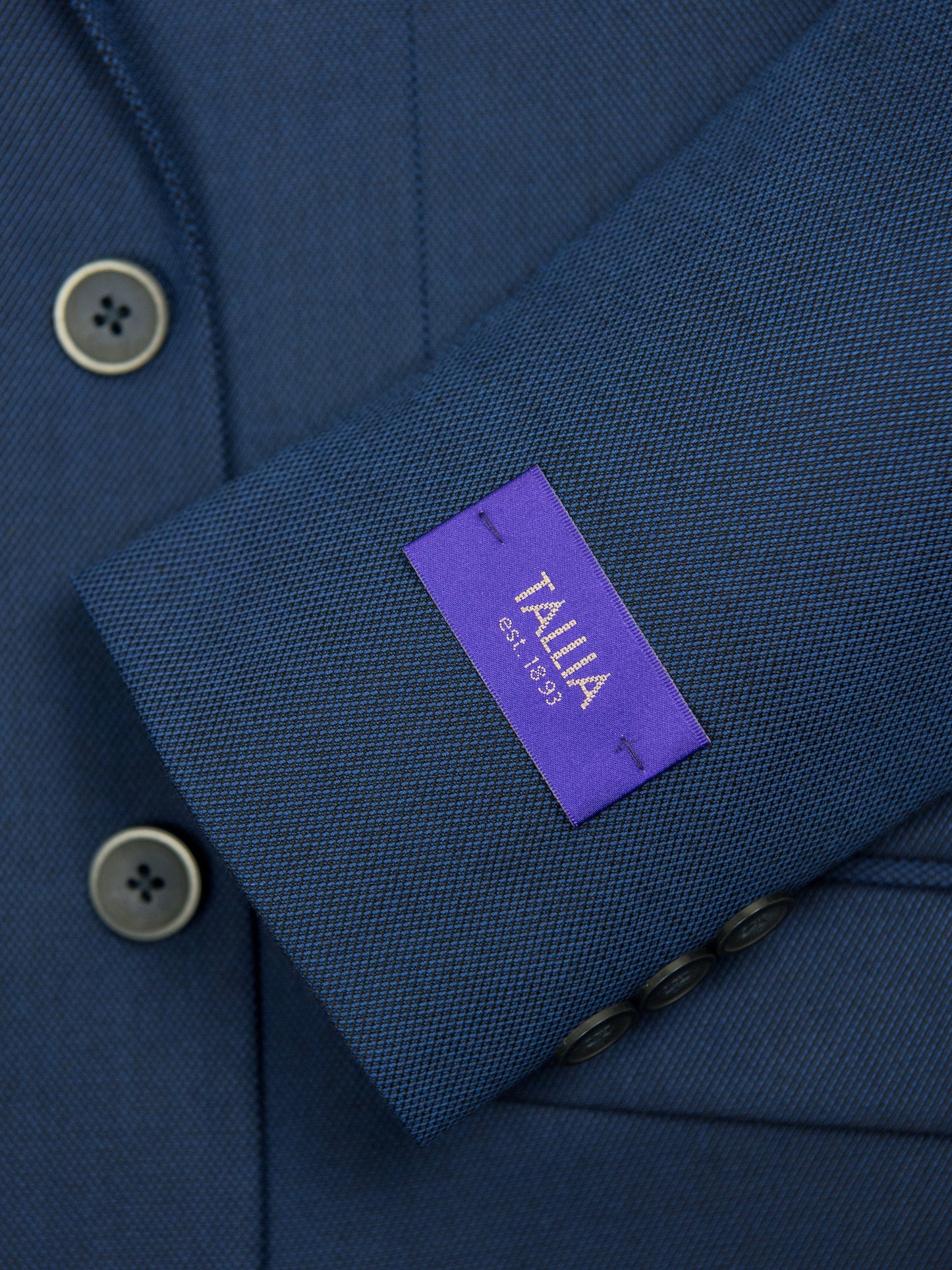 Tallia Skinny Fit Boys' Suit 27064- Blue-Birdseye Boys Suit Tallia