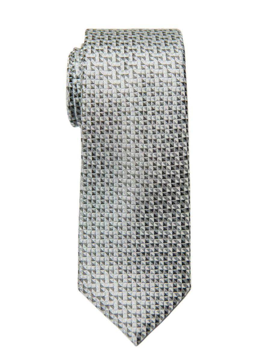 Boy's Tie 27158 Grey Neat Boys Tie Heritage House 