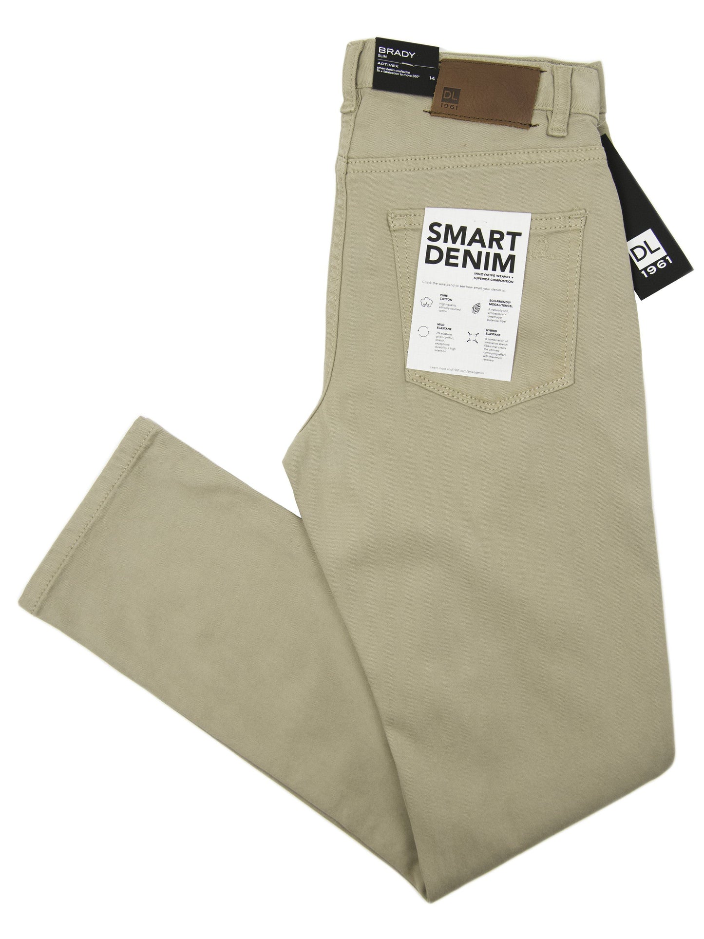 DL1961 Boy's Jean-Slim Fit-27391-Light Khaki Boys Jean DL1961