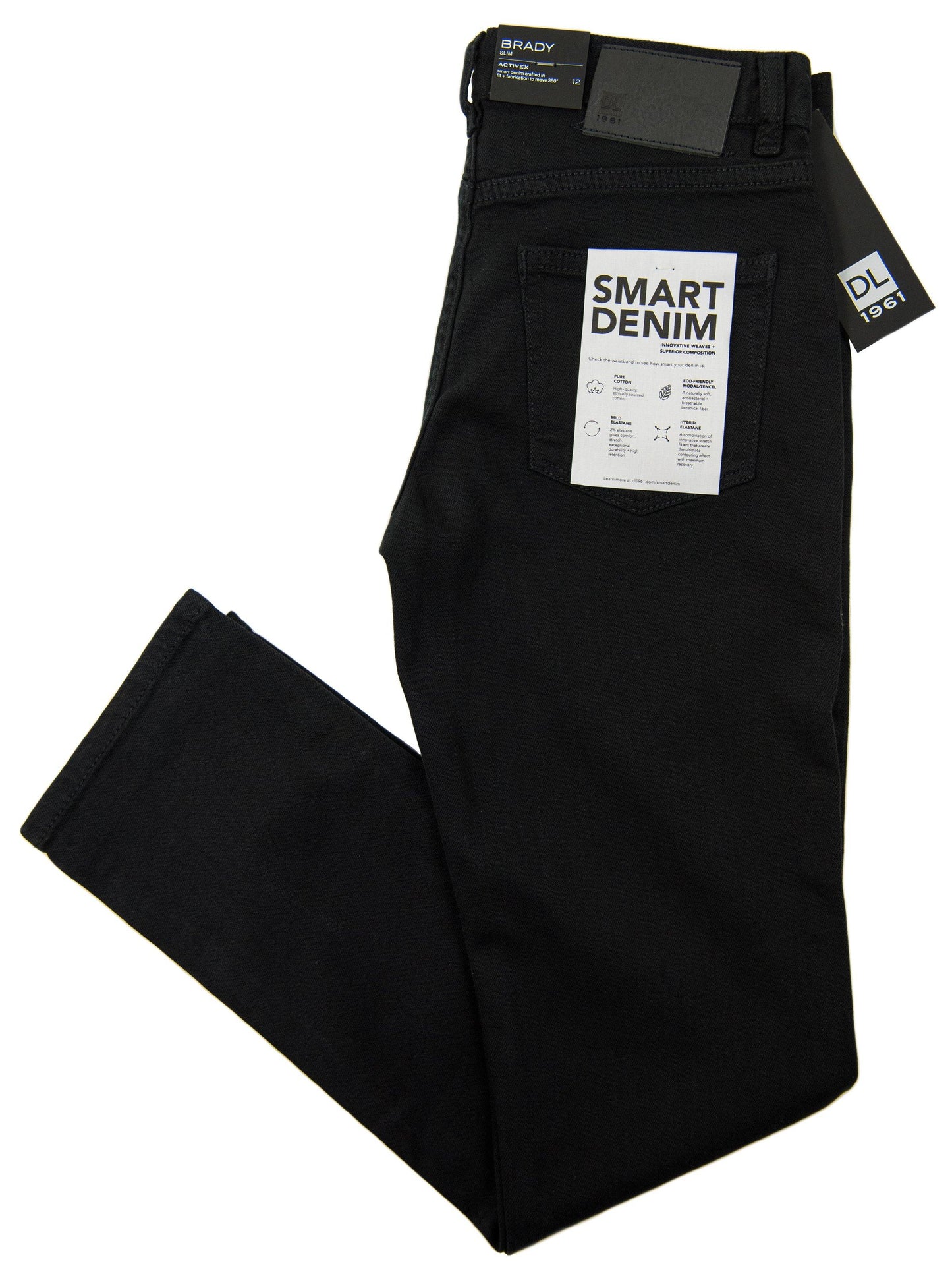 DL1961 Boy's Jean-Slim Fit-27397-Black Boys Jean DL1961