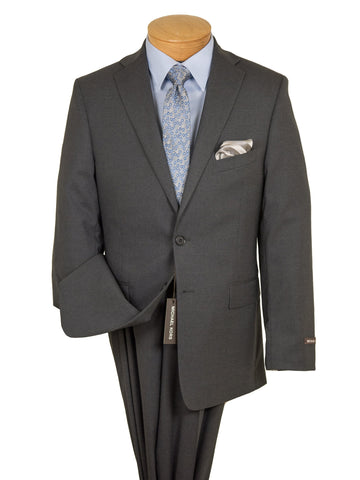 Image of Michael Kors 27421 Boy's Suit - Charcoal- Heather Boys Suit Michael Kors 