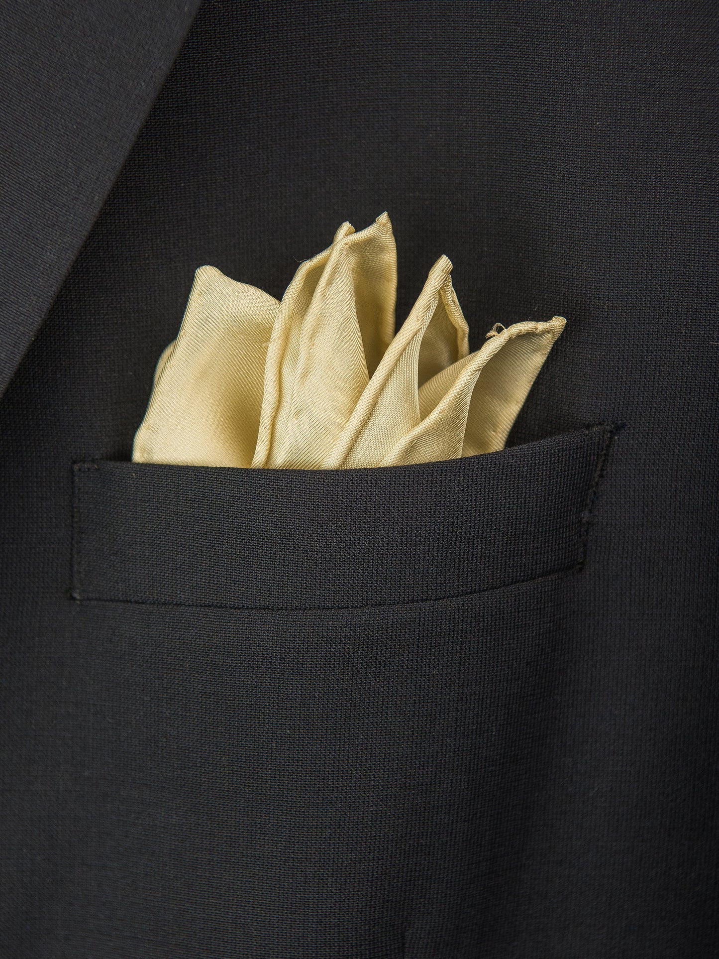 Boy's Pocket Square 27704 Vanilla Boys Pocket Square Heritage House