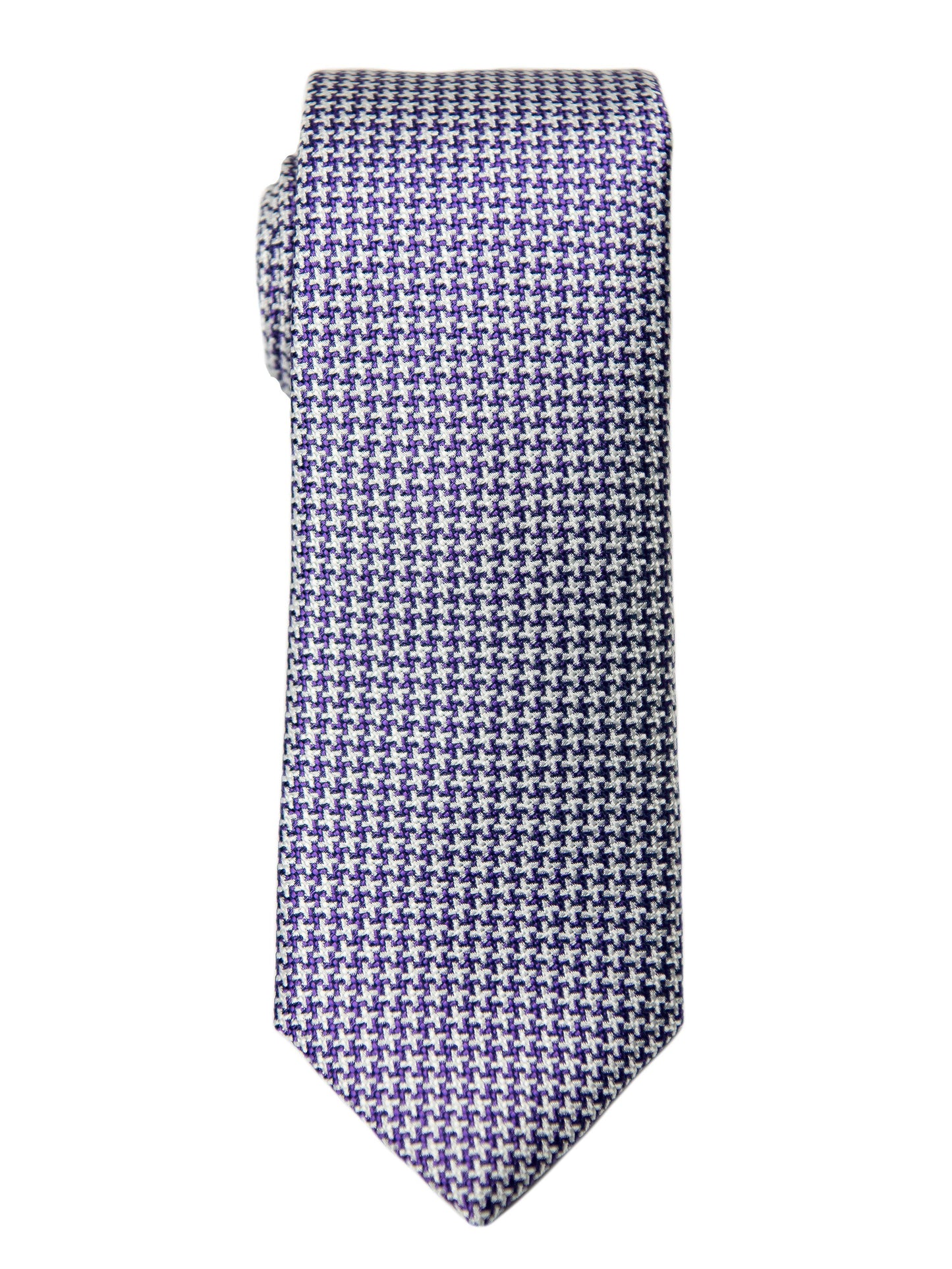 Boy's Tie 27733 Purple Neat Boys Tie Heritage House