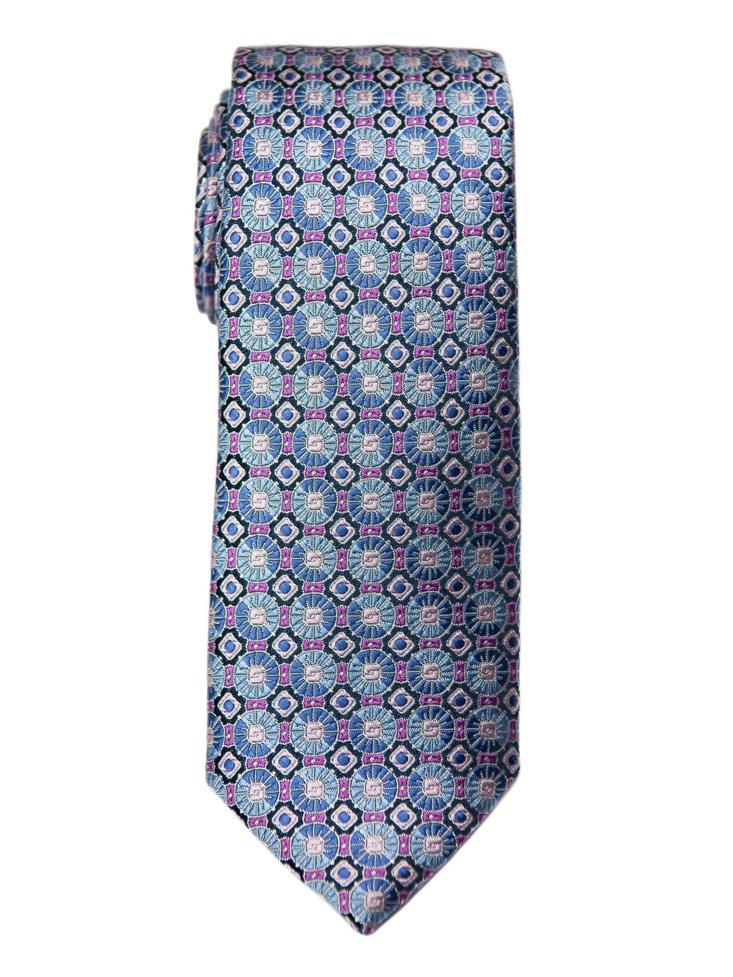 Boy's Tie 27740 Pink/Blue Neat Boys Tie Heritage House