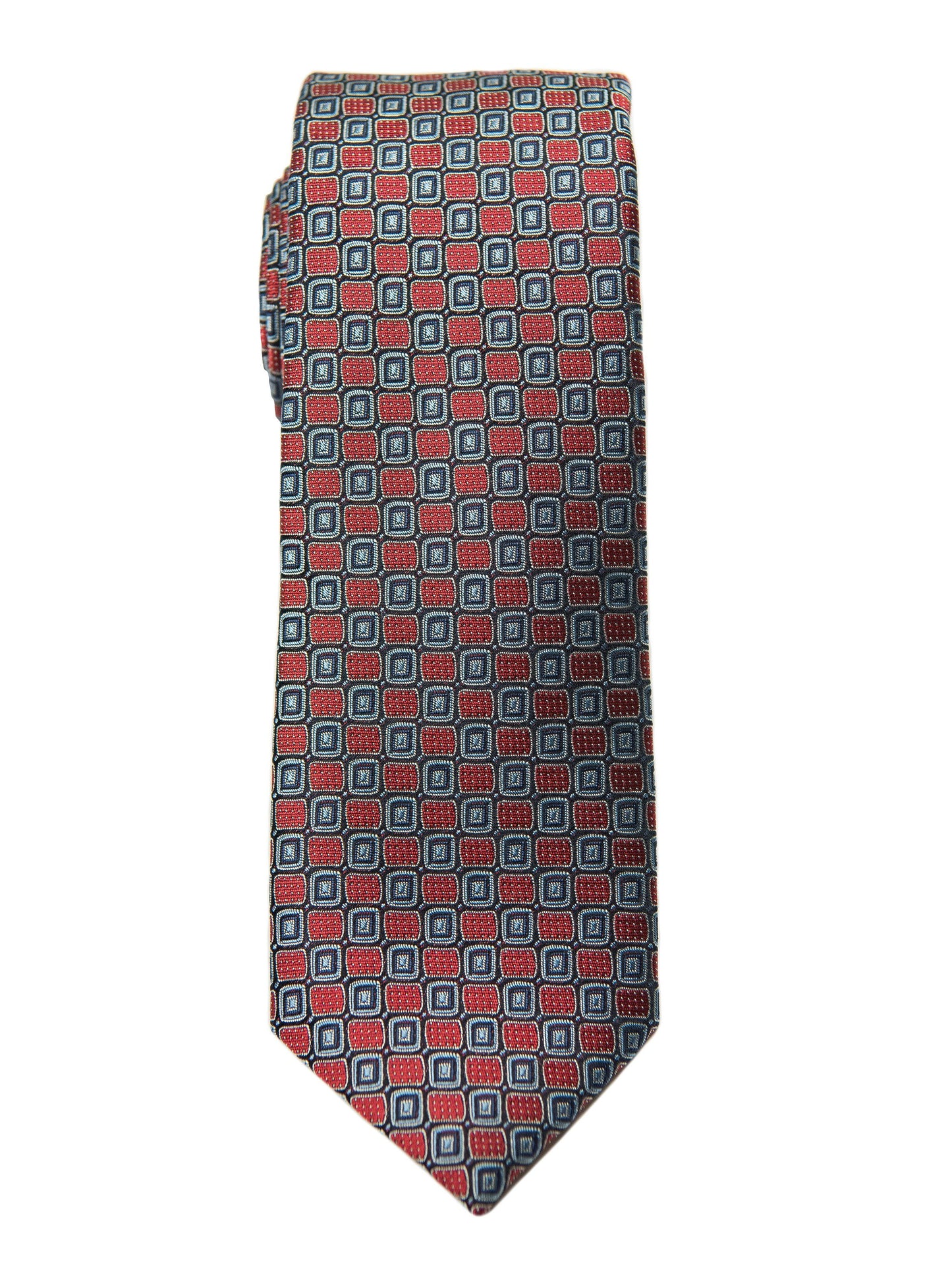 Boy's Tie 27762 Red Neat Boys Tie Heritage House