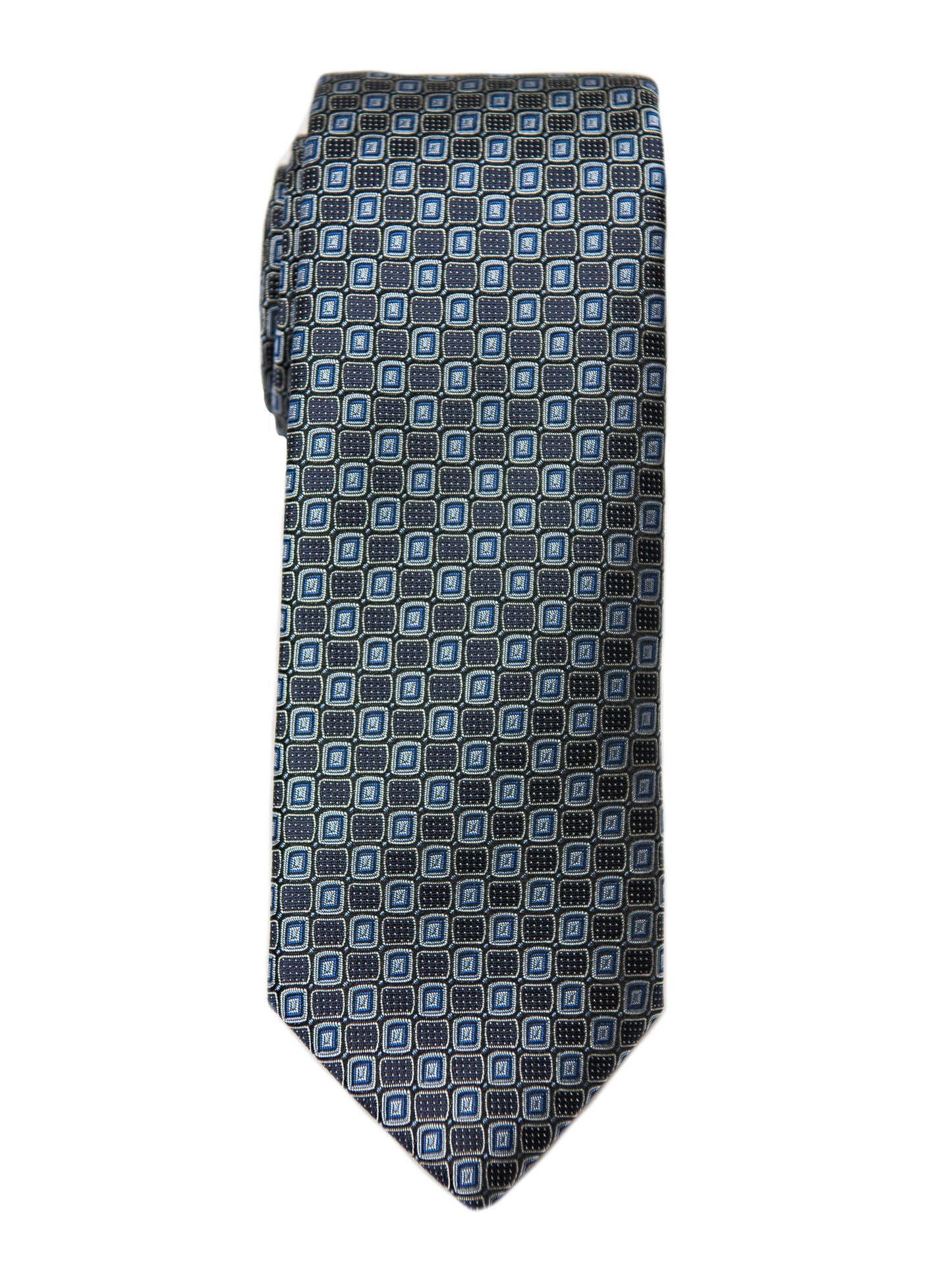 Boy's Tie 27765 Black/Blue Neat Boys Tie Heritage House