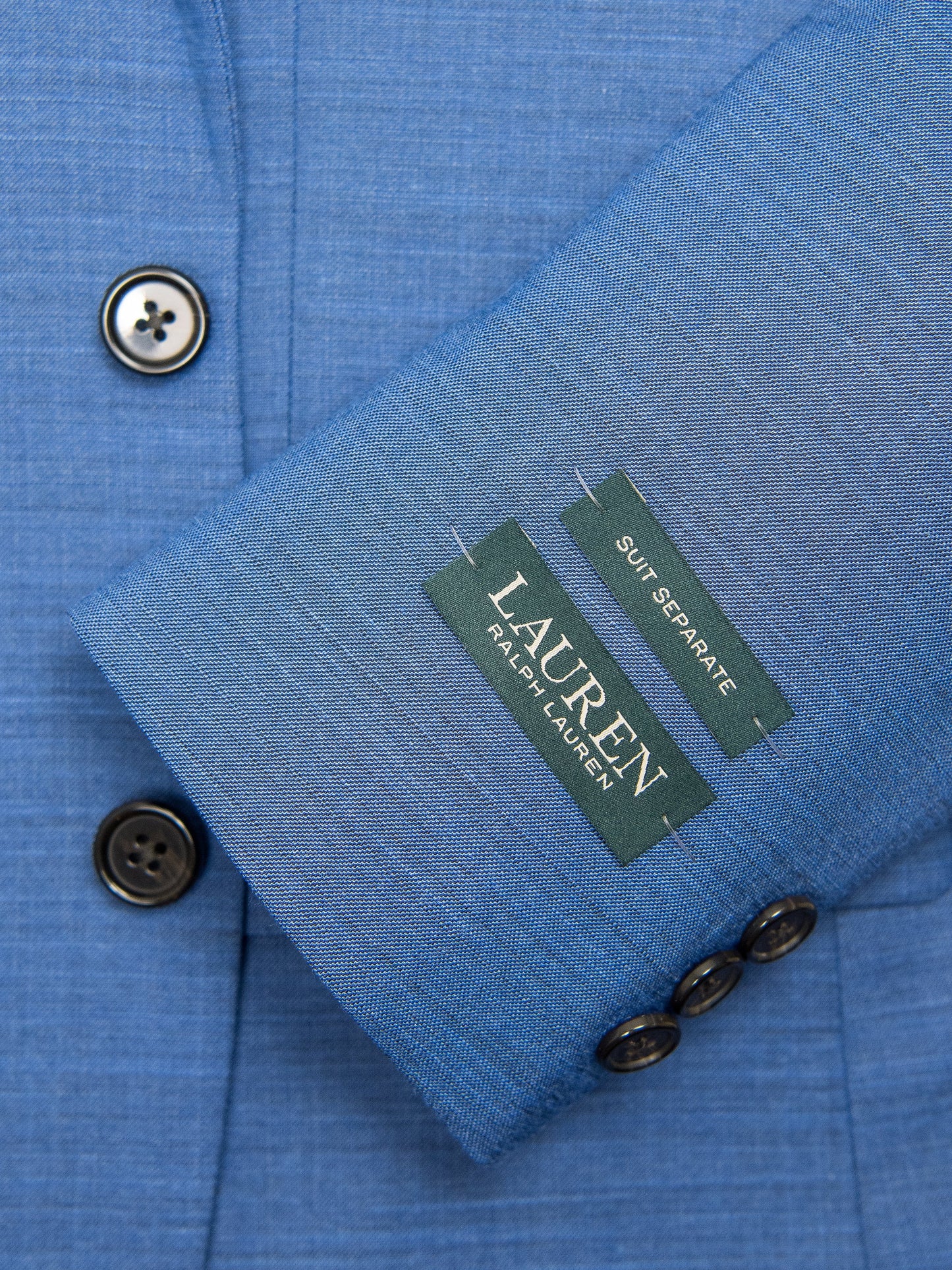 Lauren Ralph Lauren 28084 Boy's Suit Separate Jacket - Sharkskin -Blue Boys Suit Separate Jacket Lauren Ralph Lauren