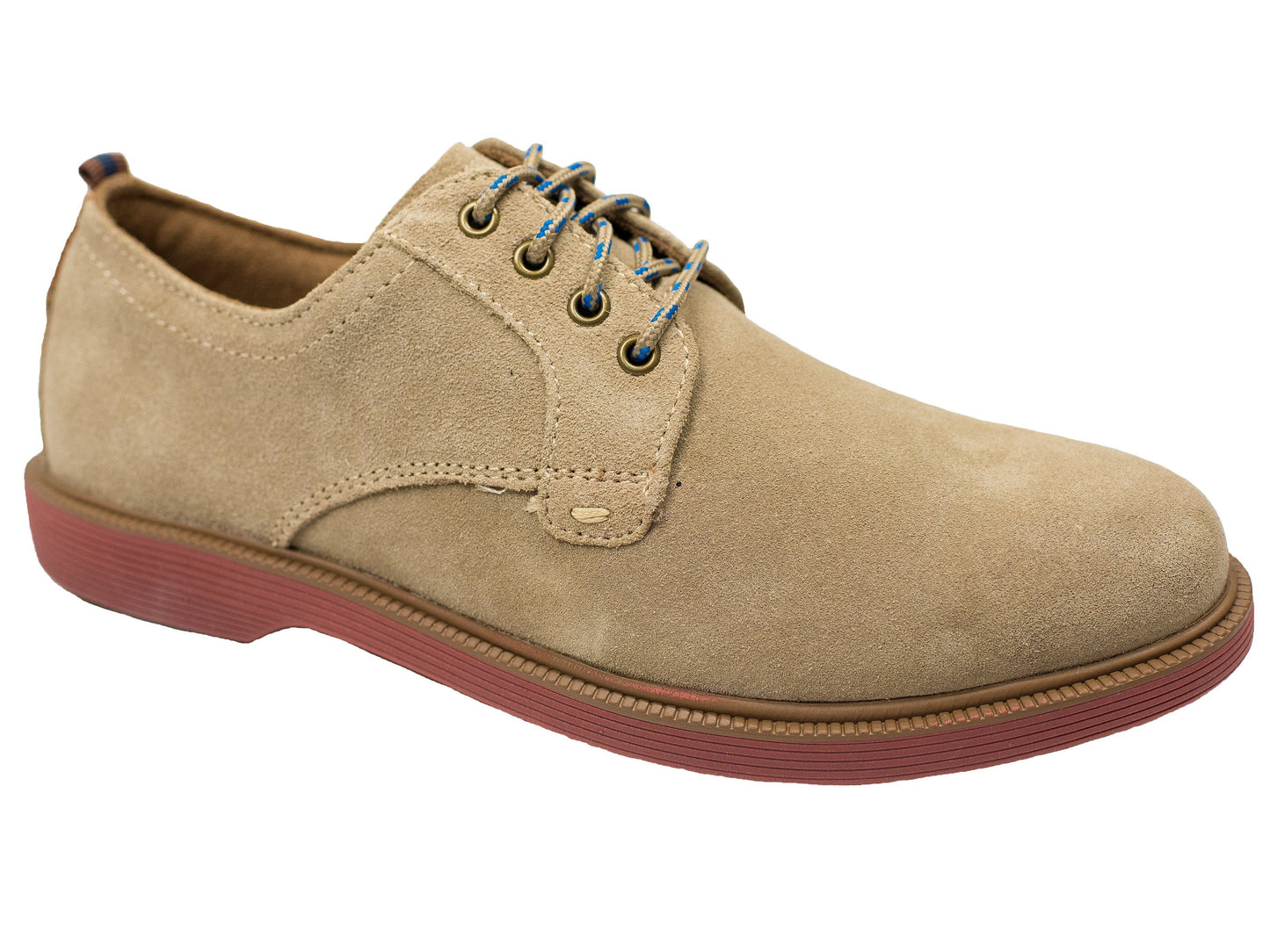 Florsheim 28383 Boy's Shoe - Plain Toe Ox-Suede-Sand Boys Shoes Florsheim