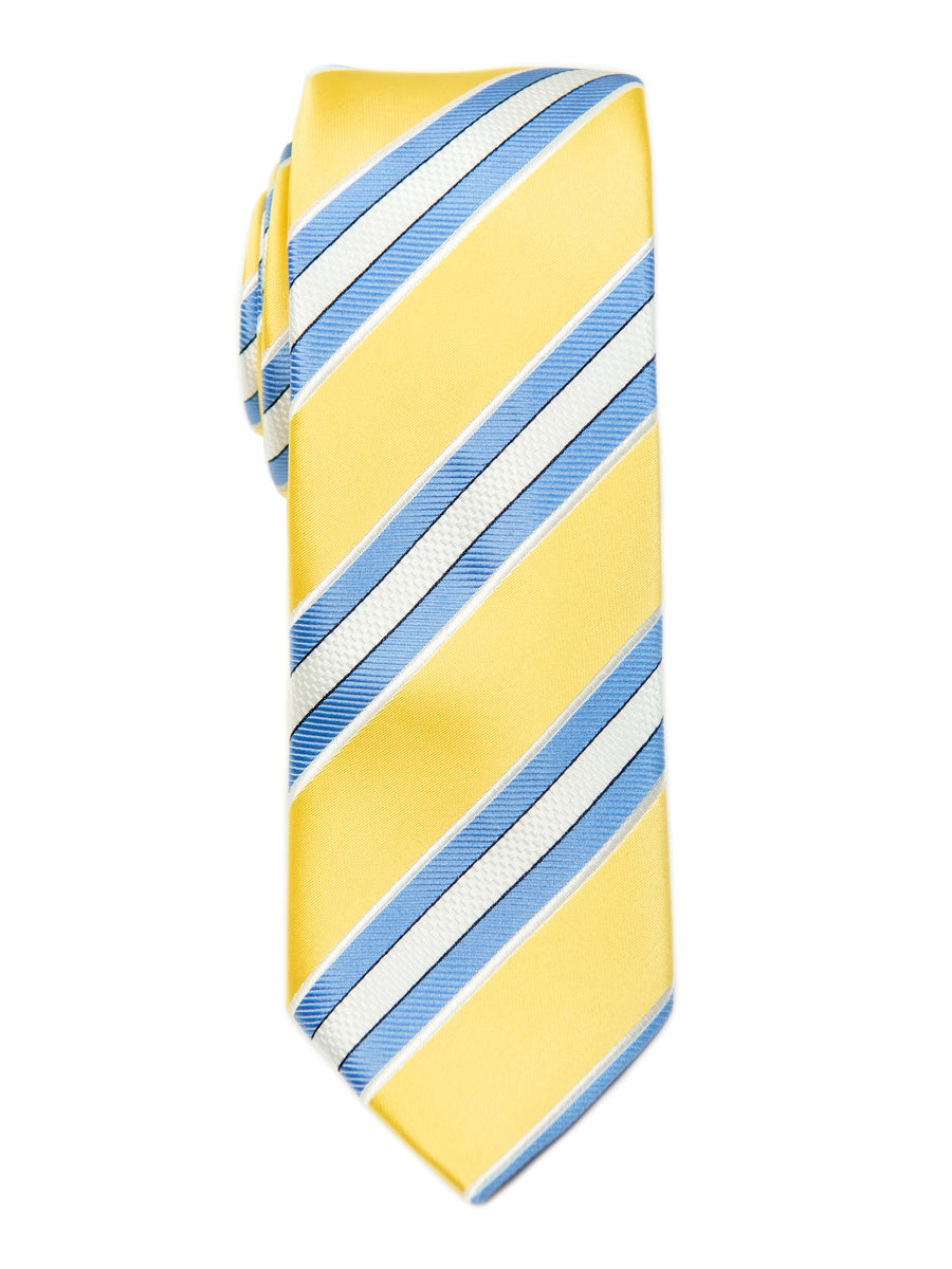 ScottyZ 29142 Boy's Tie-Stripe- Yellow/Blue