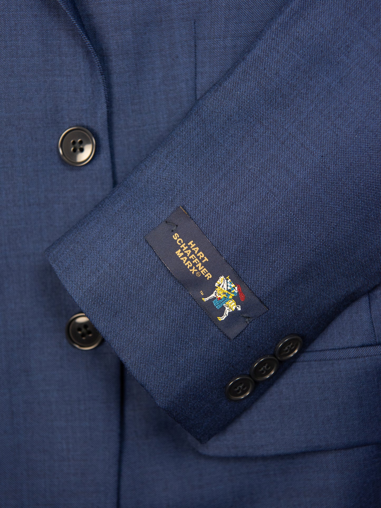 Hart Schaffner Marx 29516 Boy's Suit - Twill - Blue