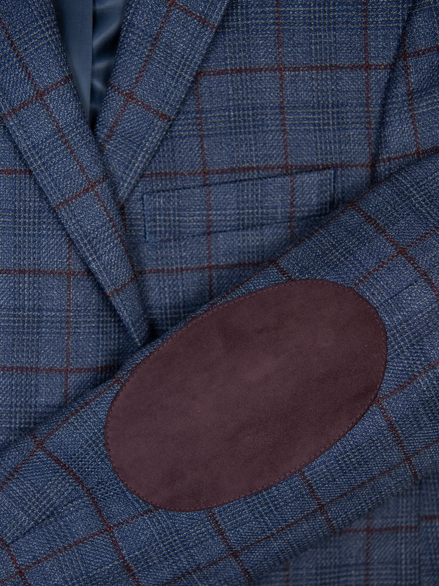 Lauren Ralph Lauren 29570 Boy's Sport Coat - Plaid - Navy/Wine