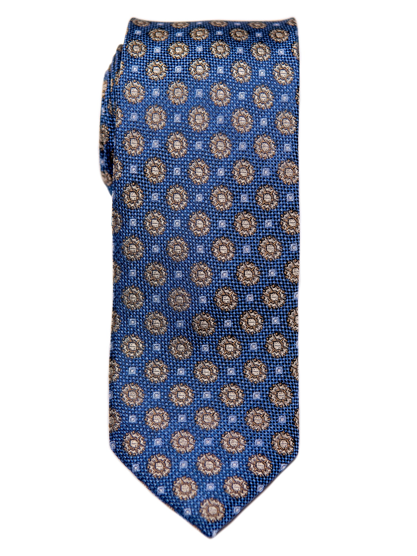 Heritage House 29648 Boy's Tie - Neat - Blue/Yellow