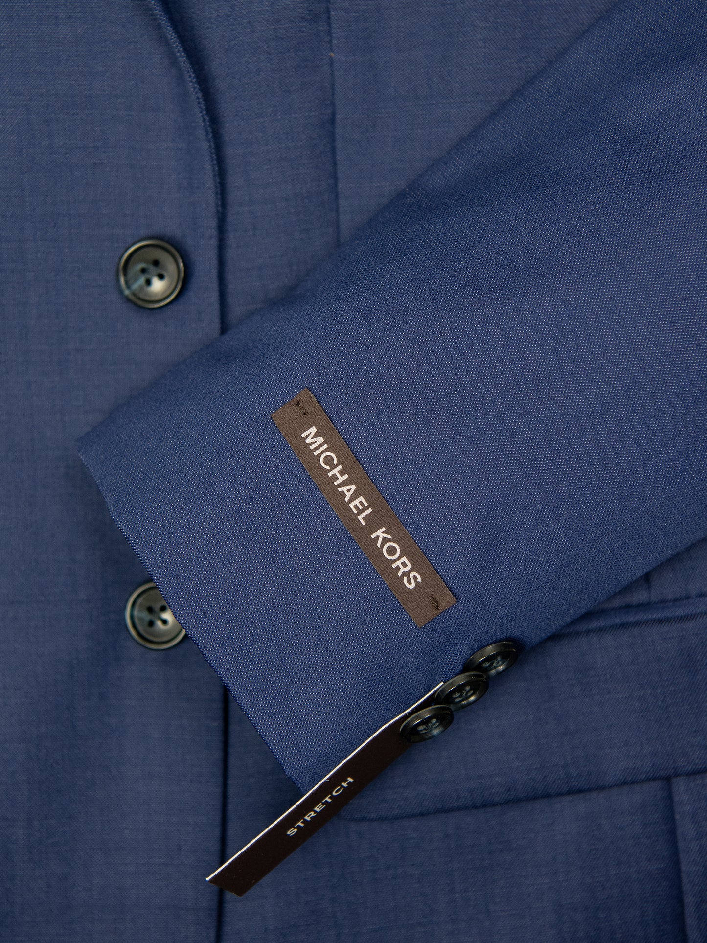 Michael Kors 29881 Boy's Suit - Sharkskin - Bright Blue