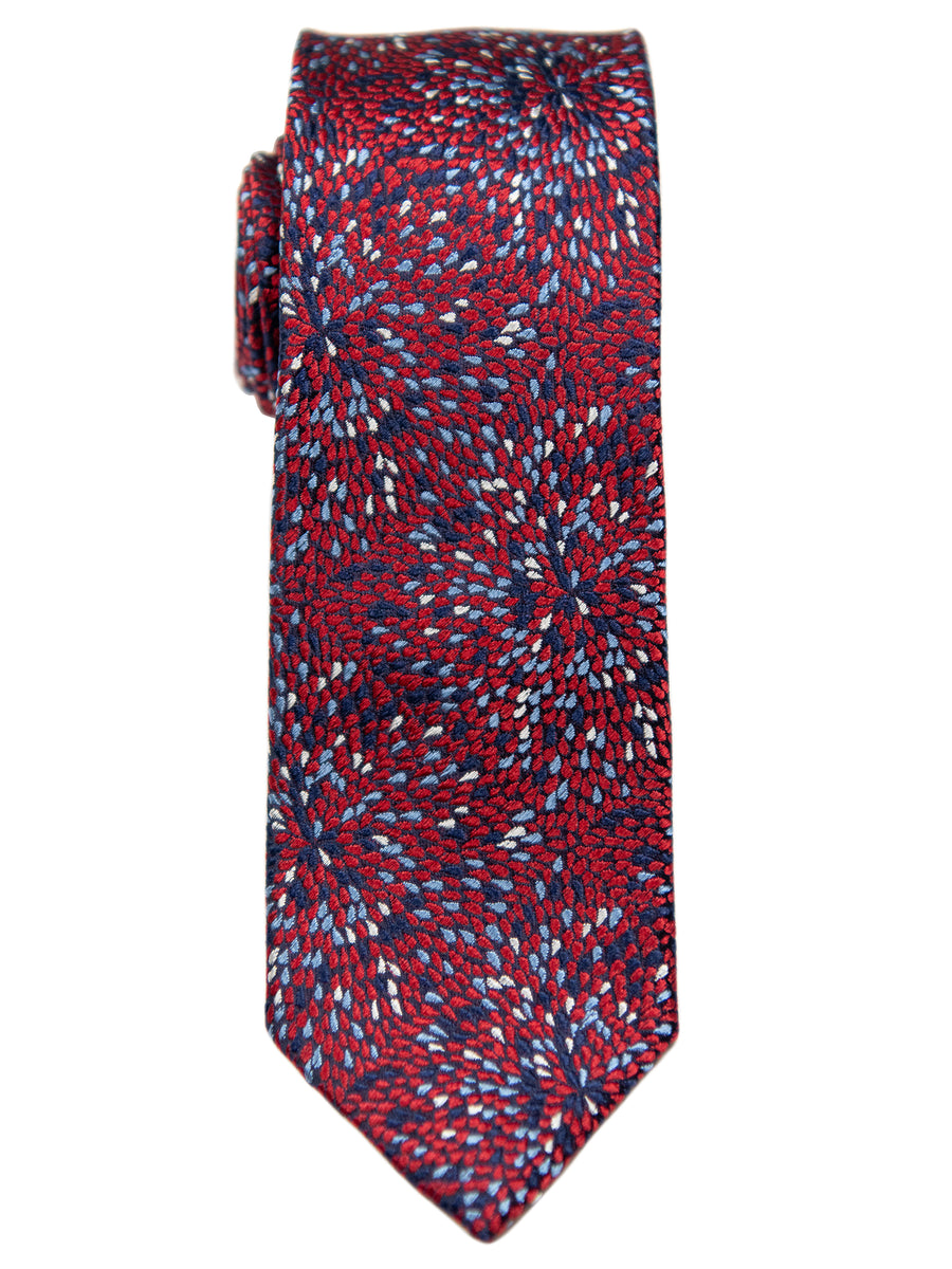 Heritage House 32100 Boy's Tie - Neat- Red/Blue