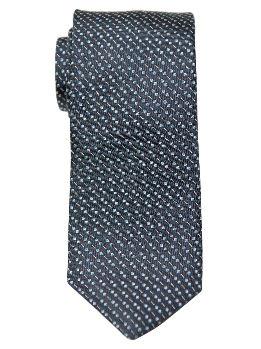 Dion  Boy's Tie - 32511 - Neat - Grey/Blue