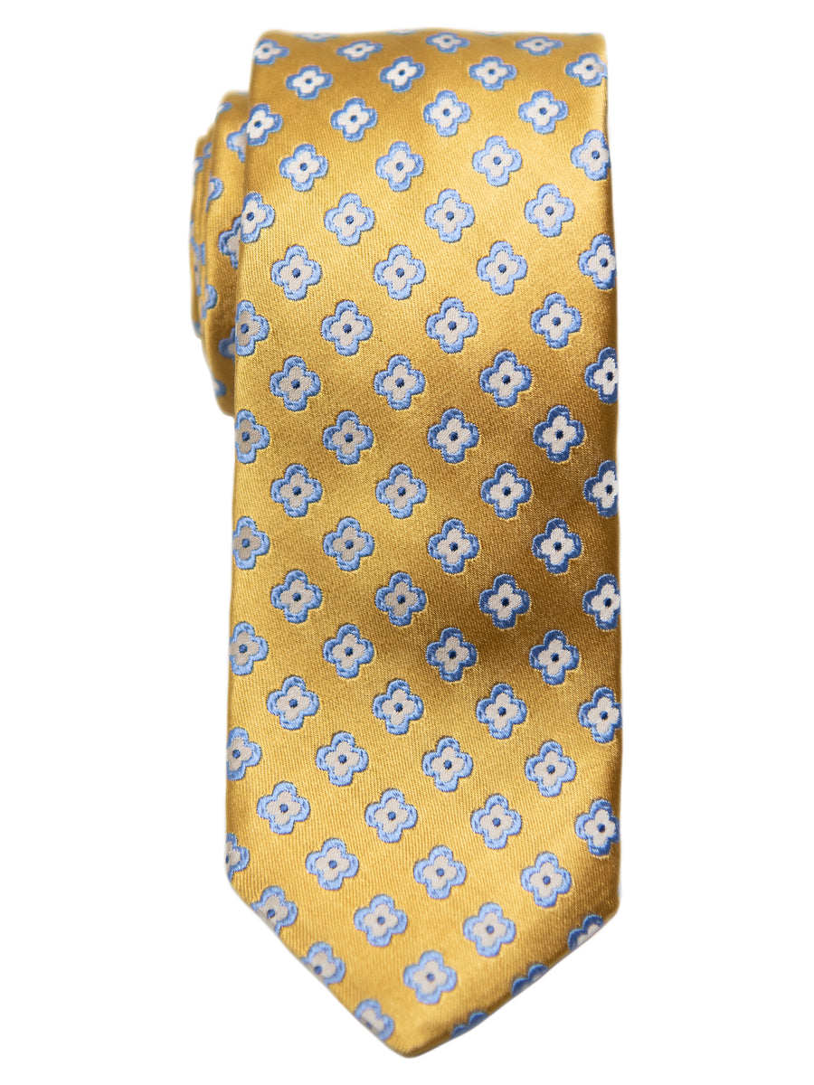 Dion  Boy's Tie 32644 - Neat - Yellow/Blue