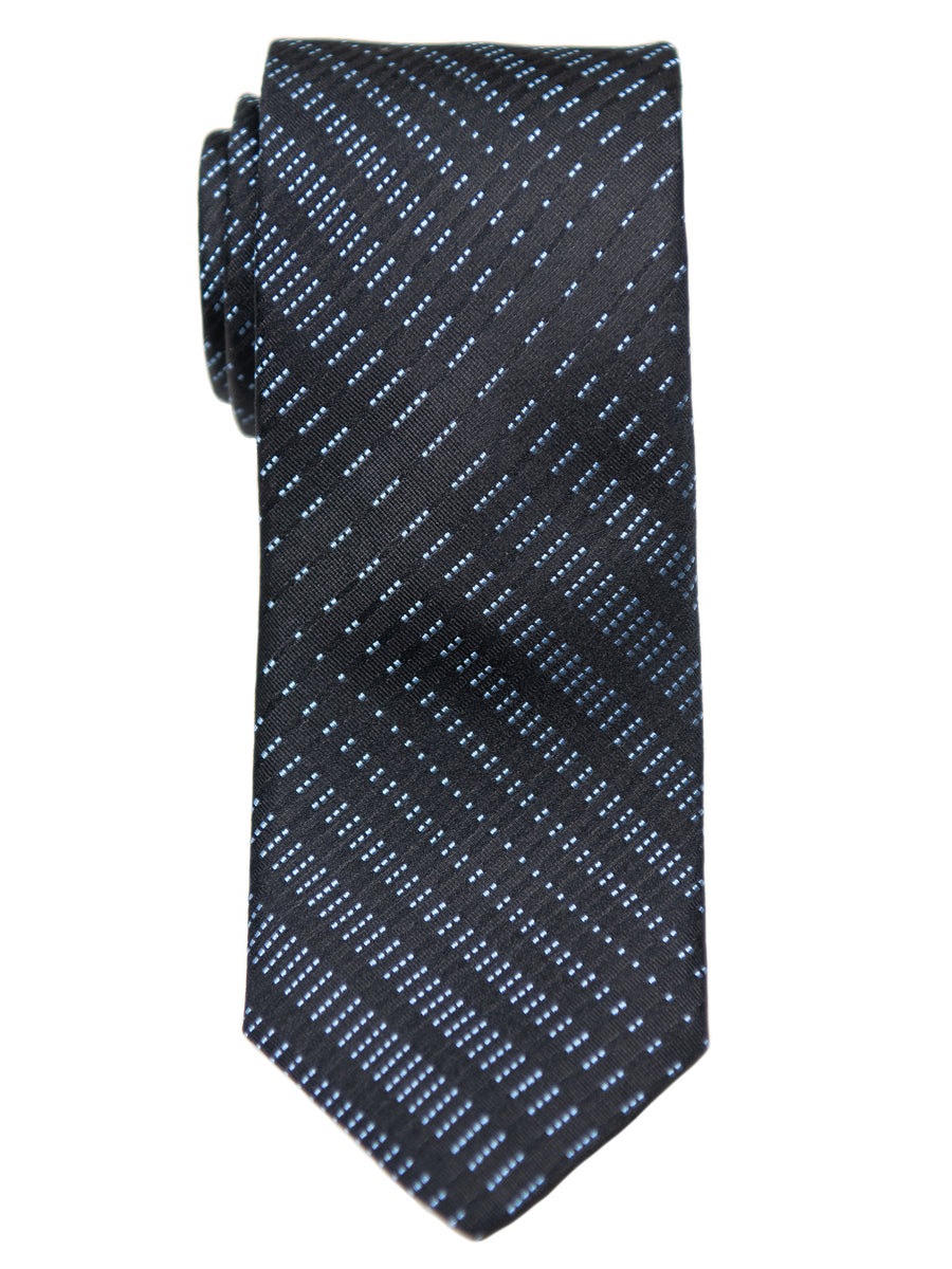 Dion  Boy's Tie 32646 - Neat - Black/Blue