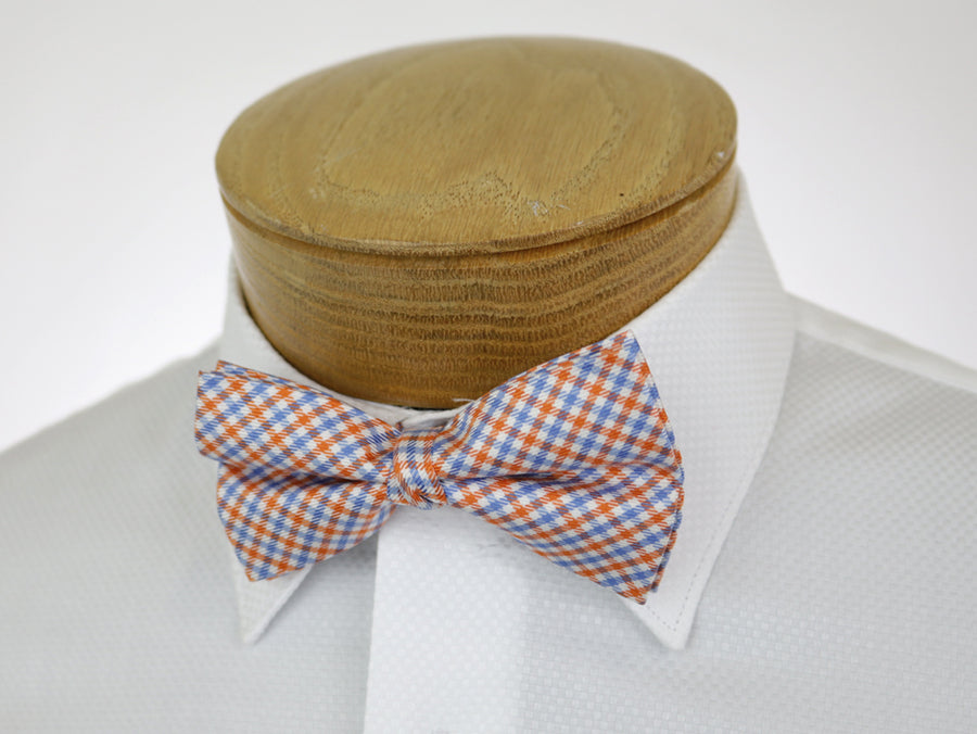 Lauren Ralph Lauren Boy's Bow Tie 33221 - Plaid - Orange