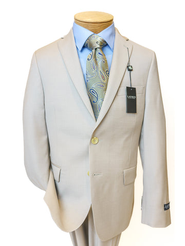 Image of Lauren Ralph Lauren 33963 Boy's Suit Separate Jacket - Solid Gab - Tan