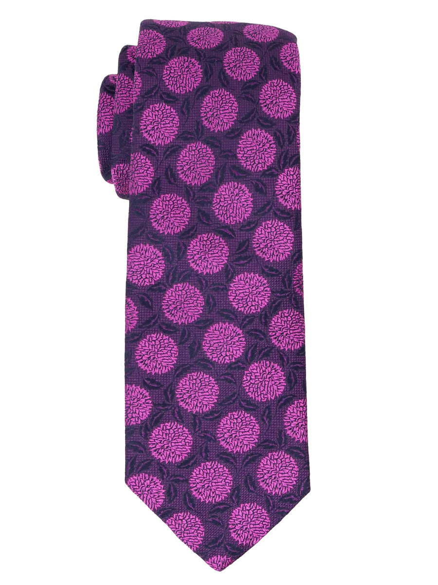 Dion  Boy's Tie 34025 - Neat - Violet/Pink