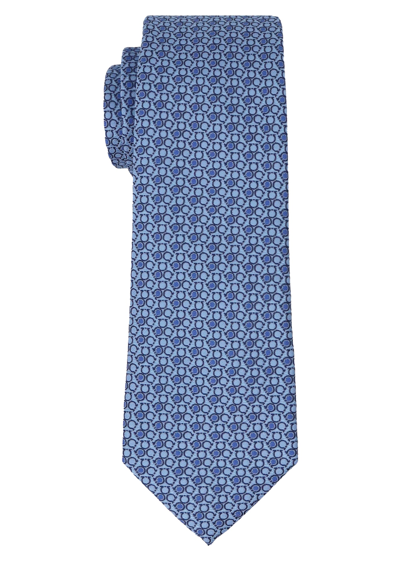 Heritage House 34571 - Boy's Tie - Neat - Sky/Navy